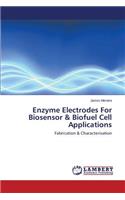 Enzyme Electrodes for Biosensor & Biofuel Cell Applications