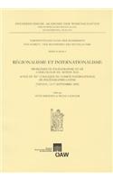 Regionalisme Et Internationlisme
