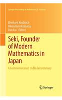 Seki, Founder of Modern Mathematics in Japan