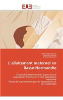 L Allaitement Maternel En Basse-Normandie