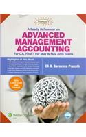 A READY REFERENCER ON ADVANCED MANAGEMENT ACCOUNTING FOR CA FINAL (PADHUKA'S)