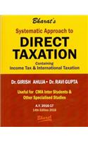 Systematic Approach to Direct Taxation (for CMA Inter Students and Other Specialised Studies)