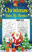 Christmas Color By Number Ages 4-8