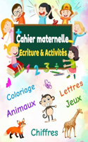 Cahier Maternelle écriture et activité