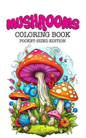 Mushrooms Coloring Book