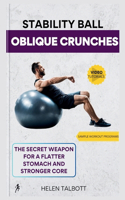 Stability Ball Oblique Crunches