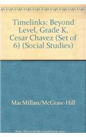 Timelinks: Beyond Level, Grade K, Cesar Chavez (Set of 6)