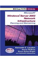 Windows 2003 Server Network and Server OS 70-291 with Sticker Package