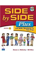 Value Pack: Side by Side Plus 2 with Word by Word Picture Dictionary (with Wordsongs Music CD) and Activity & Test Prep Workbook 2 (with Audio Cds): Value Pack