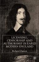 Licensing, Censorship and Authorship in Early Modern England: Buggeswords