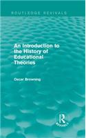 An Introduction to the History of Educational Theories (Routledge Revivals)