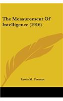 Measurement Of Intelligence (1916)