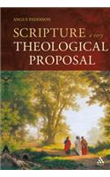 Scripture: A Very Theological Proposal