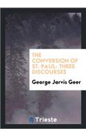 The Conversion of St. Paul