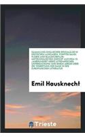 Sammlung Englischer Denkmäler in Kritischen Ausgaben. Fünfter Band: Floris and Blauncheflur: Mittelenglisches Gedicht Aus Dem 13. Jahrhundert Nebst Litterarischer Untersuchung Und Einem Abriss Über Die Verbeitung Der