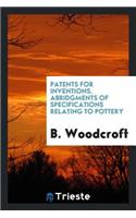 Patents for Inventions. Abridgments of Specifications