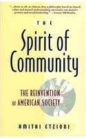 Spirit of Community: The Reinvention of American Society