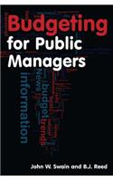 Budgeting for Public Managers