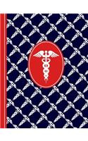 Two Year Diary Planner: Caduceus Medical Symbol