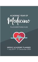 ACADEMIC YEAR OF Medicine