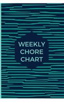 Weekly Chore Chart: Undated Task Notebook Workbook For Kids and Adults; 6x9in 100 Pages