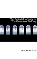The Editorial; A Study in Effectiveness of Writing