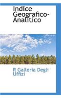 Indice Geografico-Analitico