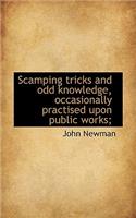 Scamping Tricks and Odd Knowledge, Occasionally Practised Upon Public Works;