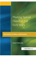 Meeting Special Needs in the Early Years