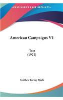 American Campaigns V1