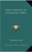 First Lessons in Geometry (1881)