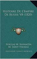 Histoire De L'Empire De Russie V8 (1820)