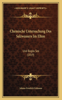 Chemische Untersuchung Des Salzwassers Im Elton