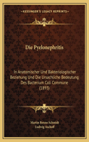 Die Pyelonephritis: In Anatomischer Und Bakteriologischer Beziehung Und Die Ursachliche Bedeutung Des Bacterium Coli Commune (1893)(German)