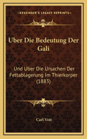 Uber Die Bedeutung Der Gali