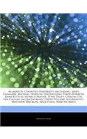 Articles on Alumni of Coventry University, Including: Jerry Dammers, Michael Horton (Theologian), David Borrow, John Kettley, Horace Panter, Tony Daley, Gideon Coe, Ian Callum, Jacqui Jackson, David Yel