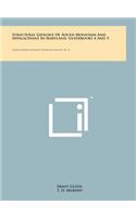 Structural Geology of South Mountain and Appalachians in Maryland, Guidebooks 4 and 5