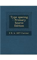 Type Spacing
