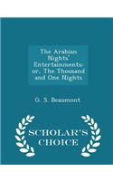 The Arabian Nights' Entertainments