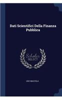 Dati Scientifici Della Finanza Pubblica