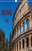 Rome Italy / UK-Version / Birthday Calendar 2017