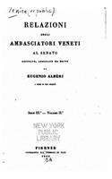 Relazioni degli ambasciatori veneti al Senato