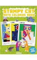 Stampy Cat Math Coloring Book: Pixel Art for Kids