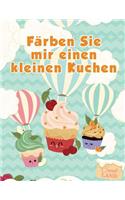 Färben Sie mir einen kleinen Kuchen
