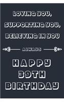 Loving you, Supporting You, Believing in you always - Happy 39TH Birthday
