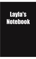 Layla's Notebook: 6x9 Lined Notebook, Gift For a Friend or a Colleague (Gift For Someone You Love)