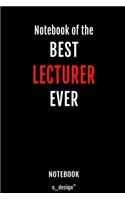 Notebook for Lecturers / Lecturer