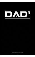 Dad Cubed: Gas & Mileage Log Book(1732 Gas & Mileage Log Book)