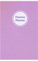 Finance Planner: Take control of your money. Incl. Monthly budgets, Expense and Debt payment tracker, Savings tracker, No spending challenge, Debt overview. 8.5' x 5