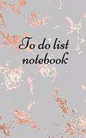 To do list Notebook: Daily Checklist Productivity Journal, Action Planner, 6x9 inch
